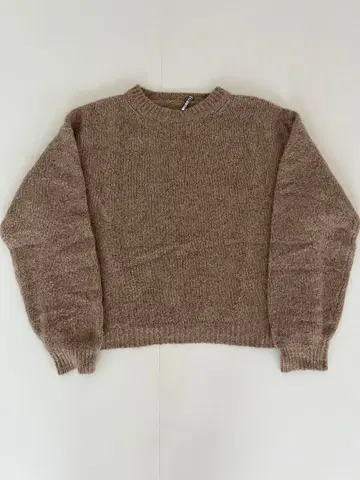 deuxiemeclasse 베이지 카멜 샤기 니트