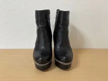 BRUNOMAGLI 블루노마리 가죽 숏부츠 블랙 35