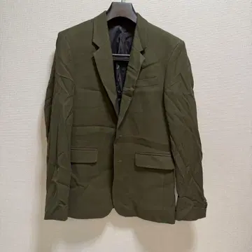 ZARA 테일러드 자켓 올리브 그린