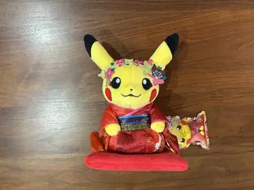 기모노 피카츄 마이코 피카츄 앉아ver 봉제 인형