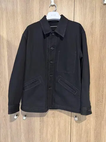 유니클로 U 오버 사이즈 컬러 데님 자켓 S 블랙 UNIQLO U