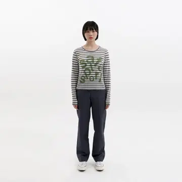 safarispot 1/2 Ticketing StripeBorderTee