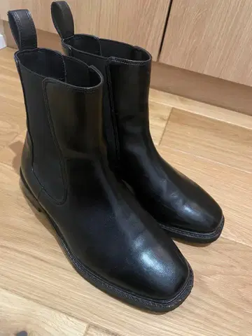 블랙 사이드 고어 부츠
