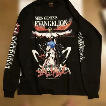 극레어 EVANGELION 에반게리온 롱 티셔츠 긴팔