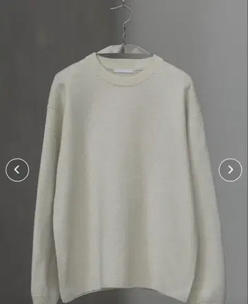 [ 미사용품 ] MILANO RIB HEAVY WEIGHT PO KNIT