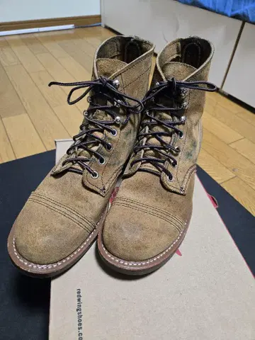RedWing 아이언레인저 스웨이드 브라운