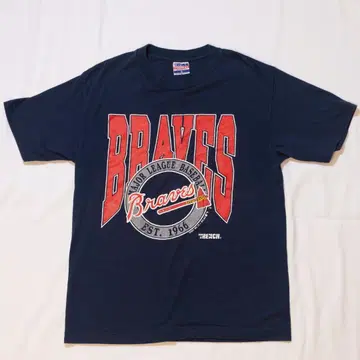 90s MLB 빈티지T 싱글 스티치 BRAVES USA제