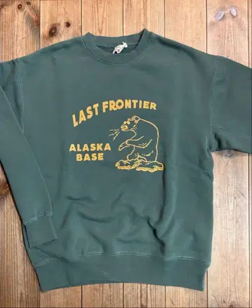 BARNS LAST FRONTIER ALASKA BASE 맨투맨