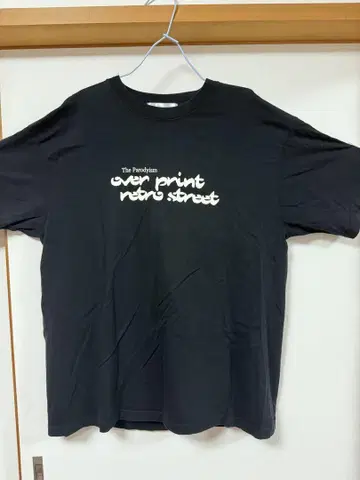 overprint T셔츠 한정판 XL 코토츠미
