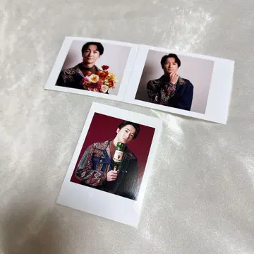 요시다 쇼고 크림치즈 크래커즈 오프샷 폴라로이드풍 카드