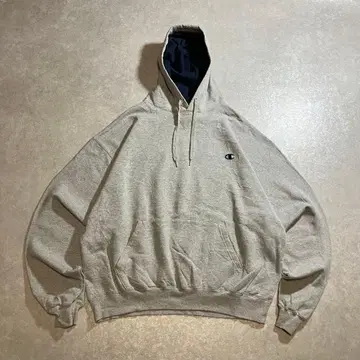 Champion 앞V 후드티 폭신폭신 메란지 그레이 맨투맨 챔피온