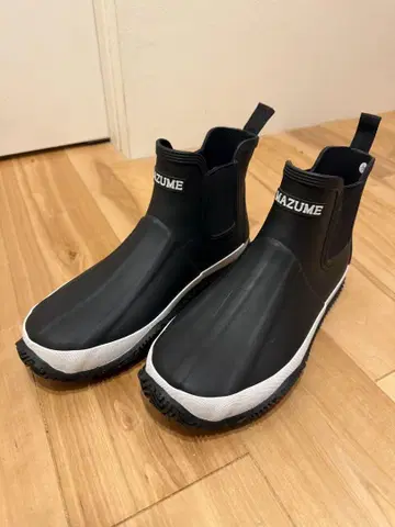 MAZUME 보트 부츠 LL 사이즈 블랙