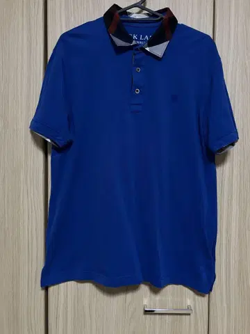 BLACK LABEL CRESTBRIDGE 블루 피케 셔츠