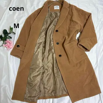 coen 코엔 체스터 코트 라이트 브라운 [ M ] 울 혼방 아우터