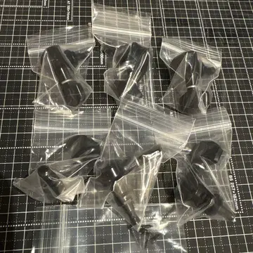 일렉 기타 페그 L6 세트 블랙 일본제 제조사 불명(Gotoh?)