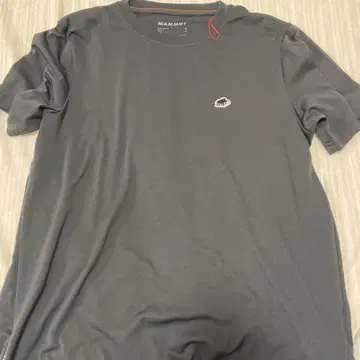 MAMMUT 다크 그레이 티셔츠 M