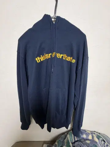 thisisneverthat 네이비 후드티