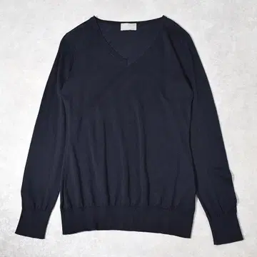 영국제 마가렛호웰 x 존스메들리 코튼 니트 네이비