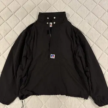 RUSSELL ATHLETIC 하프 지퍼 자켓 블랙