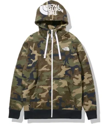 THE NORTH FACE 카모플라쥬 후드티