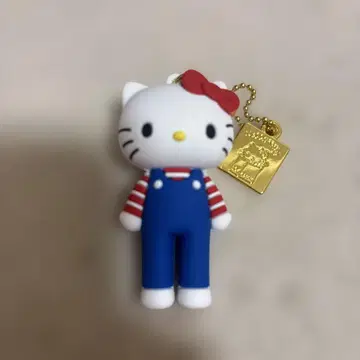 헬로키티전 오버롤 키링