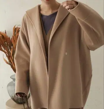 URBAN RESEARCH DOORS 울 미들 가운 코트