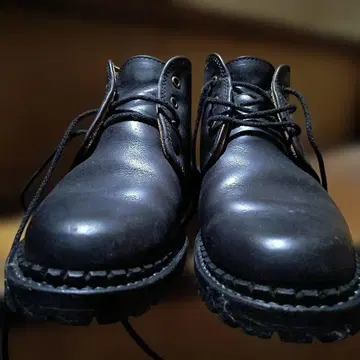안도제화 ANDO 다나 트리커스 파라부트 기어 레더 스코치 그레인 리갈