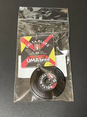 UMAbred 레코드형 아크릴 키링 델타 블루스