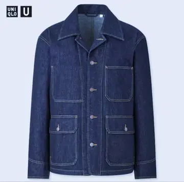 UNIQLO U 데님 워크 자켓