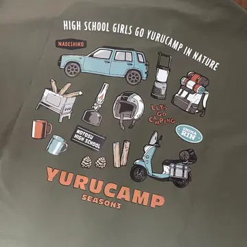 새상품 미사용 M  반팔 셔츠 시마 린 카카미가하라 나데시코 야마하