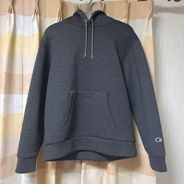새상품급 에디피스 x Champion 그레이 후드티 M 사이즈