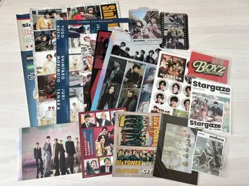 SixTONES 굿즈 묶음 판매