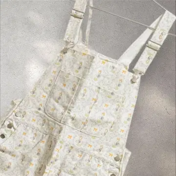 미사용 새상품 한국 디즈니 데이지 덕 꽃무늬 살로펫 디즈니랜드