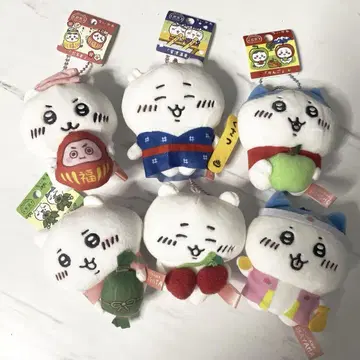 치이카와 캐릭터 키링 6개 세트