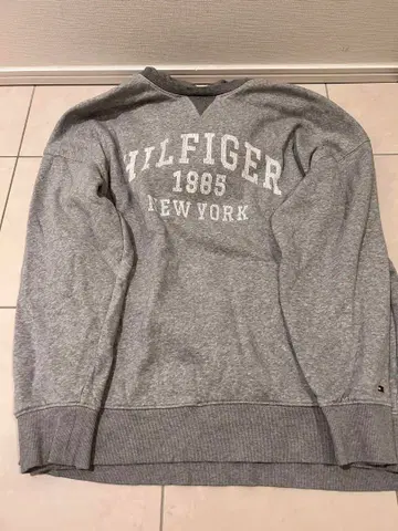 TOMMY HILFIGER 그레이 후드티 XL