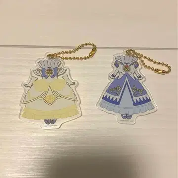 신비한 별의 쌍둥이 공주 레인 드레스 아크릴 참