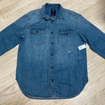 GAP 데님 셔츠 긴팔 택 포함 새상품