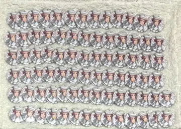 블루 록 밀리터리 캔뱃지 사에