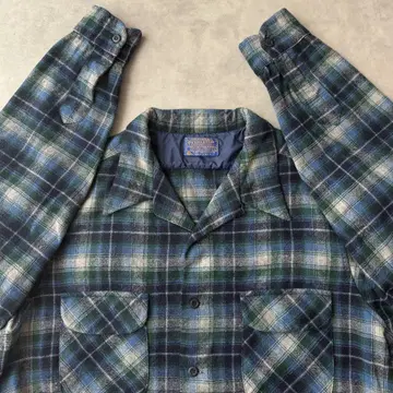 PENDLETON 펜들턴 보드 셔츠 체크 빈티지 70s