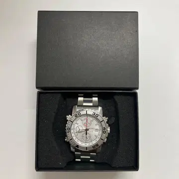 SEIKO/Chrono 크로노그래프 워치/화이트 7T32-7G20