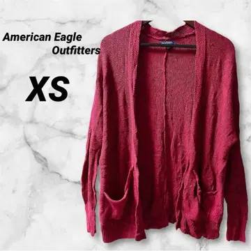 American Eagle Outfitters 빨간색 가디건 XS/S