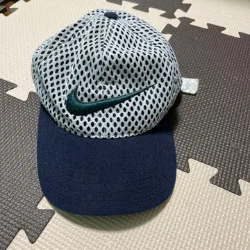 나이키 메쉬 캡 화이트/네이비