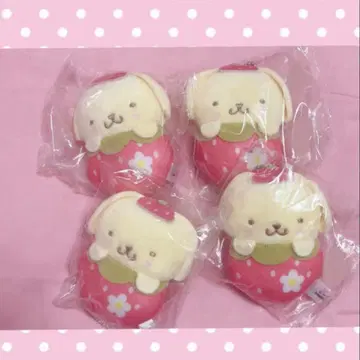 산리오 딸기 싸개 마스코트 4개 세트