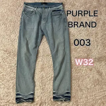 퍼플 브랜드 P003 W32 코팅 데님