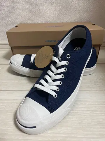 네이비 27.5cm 단종 모델 미사용 새상품! 컨버스 잭 퍼셀