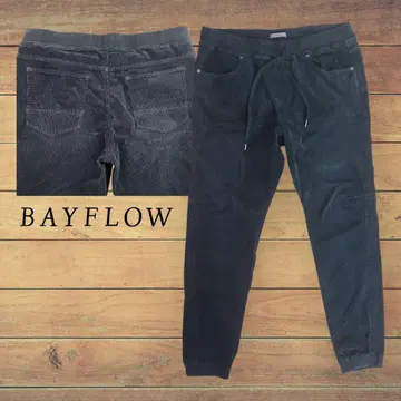 새상품급 BAYFLOW 베이플로우 코듀로이 스트레치 조거 팬츠/4