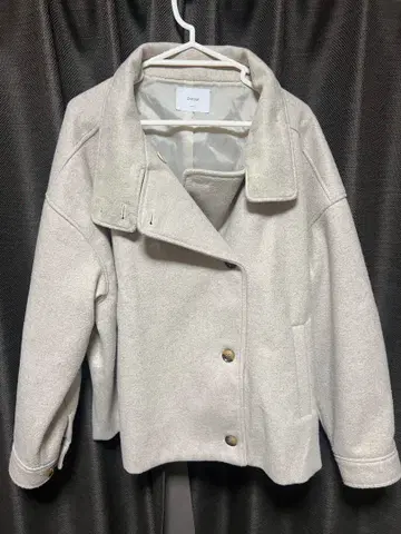 연말 처분!! 울 라이크 하이넥 코트 DISCOAT 디스코트 M