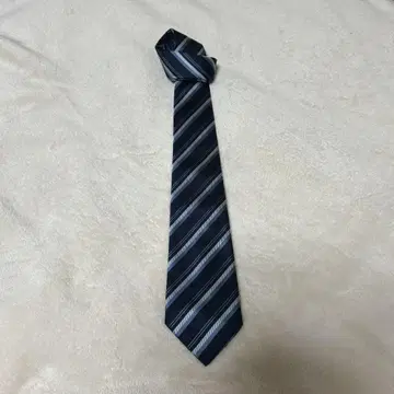 ARMANI COLLECTION 넥타이 네이비 스트라이프