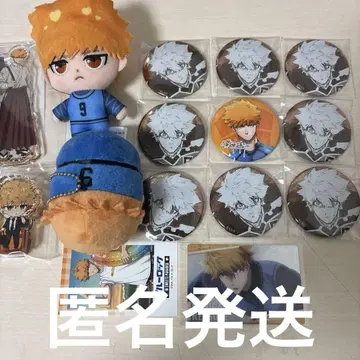 블루 록 쿠니가미 렌스케 블루 록 전시회 최애 캐릭터 배지 메탈 캔뱃지