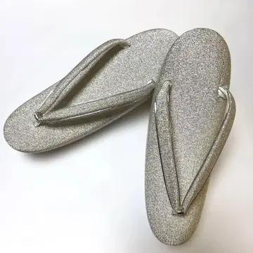 조리 실버 직조 교토 노포 기온나와테 다나카야 마이코 게이코 애용 새상품